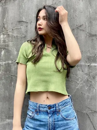 ロング カラー 髪質改善/縮毛矯正 ツヤ髪🩷さつきのヘアスタイル