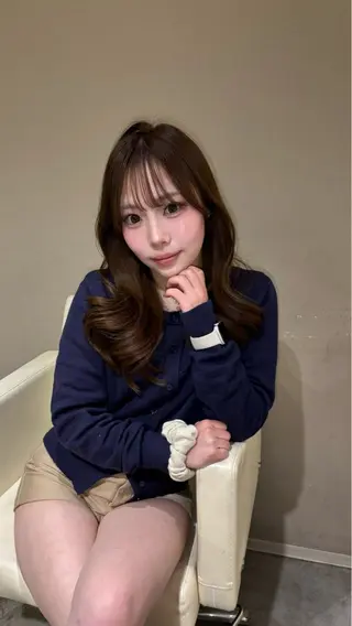 ロング 柿田人和／レイヤー 💫カットモデル✨のヘアスタイル