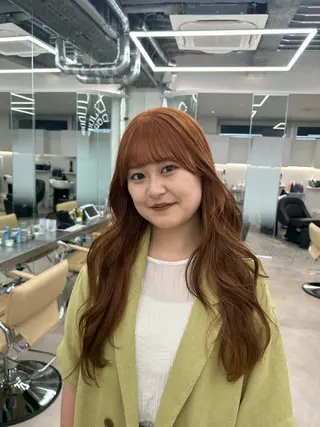 ロング 👒透明感カラー yui👒のヘアスタイル