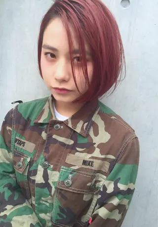 ショート ミディアム HOODS hair salon所属・透明感カラー🌿ボブ ✨飛田　ケイのヘアスタイル