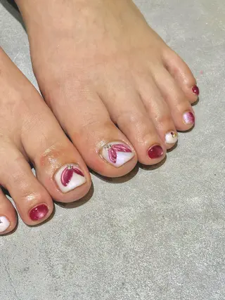 ネイル アンリッシュ新宿店 kousakaのネイルデザイン