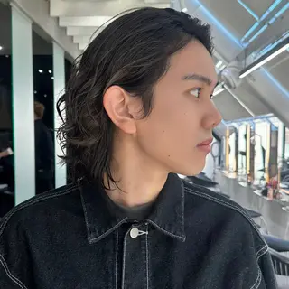 セミロング カラー パーマ メンズ メンズ支持No. 1 🥇メンズ特化吉田のヘアスタイル