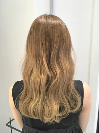 ロング カラー go today shaire salon 本店所属・yoshi ☆のヘアスタイル