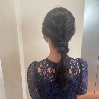 ヘアアレンジ 🍪ﾖｼｲﾊﾙﾈ🍪 ﾗﾍﾞﾝﾀﾞｰｶﾗｰのヘアスタイル