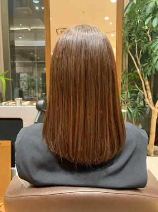 ロング 上野 七奈穂のヘアスタイル