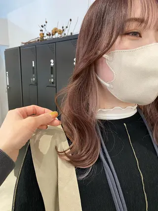 ミディアム Linda所属・高橋 侑莉亜のヘアスタイル