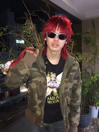 ショート カラー メンズ SALOWIN原宿iori店 1F所属・ﾃﾞｻﾞｲﾝｶﾗｰ /ﾕｳﾀﾏﾝ👽のヘアスタイル