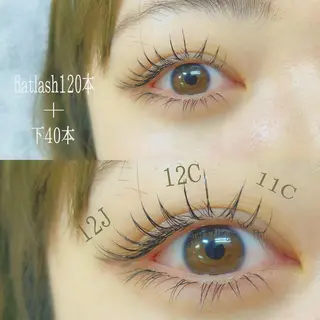 マツエク・マツパ eyelash  salon  ef.所属・tamura .のマツエク・マツパデザイン