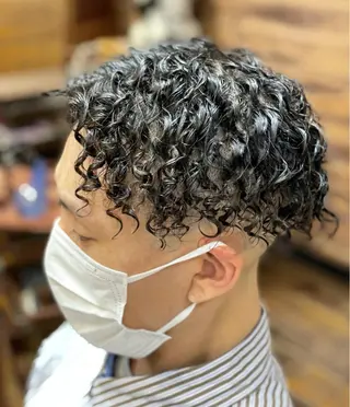 ショート パーマ ツイスパ/Wカラー ✨RYUのヘアスタイル