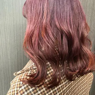 ミディアム カラー ヘアアレンジ マツエク・マツパ Noah's　Ark所属・透明感カラー🫧ヘア セット🫧松本菜月の眉毛・アイブロウイメージ