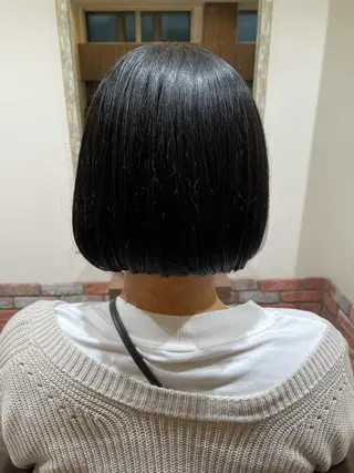 ミディアム ルシードスタイルクリザンテーム所属・メンズパーマ、カラー 大募集村上莉奈のヘアスタイル