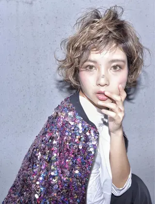 ショート イエナ所属・村山 美空のヘアスタイル