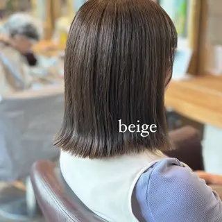 ミディアム カラー 髪質改善カラー ブラウン🤎YUMEのヘアスタイル