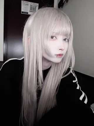 カラー ロング ブリーチ難民の救世主 サロンINK.渋谷のヘアスタイル