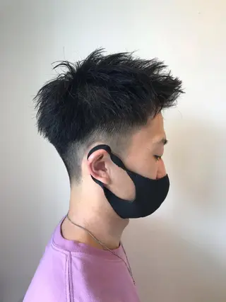 ショート メンズ JUNTA 梅田茶屋町のヘアスタイル