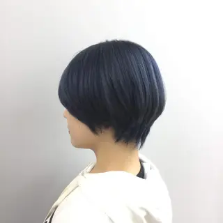 ショート カラー 艶髪サラサラカラー 🌈前原健吾のヘアスタイル