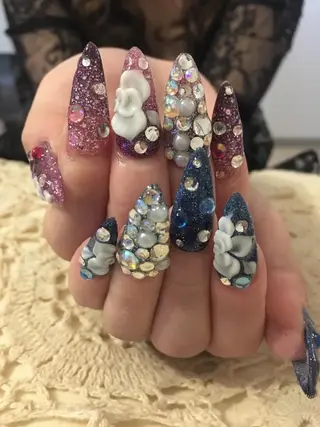 ネイル 星 亜也加のネイルデザイン