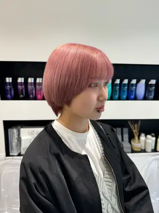 カラー ルイ☆【ボブ/メンズ /酸性ストレート】のヘアスタイル