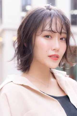 カラー MUSASHI ブリーチカラー◎のヘアスタイル