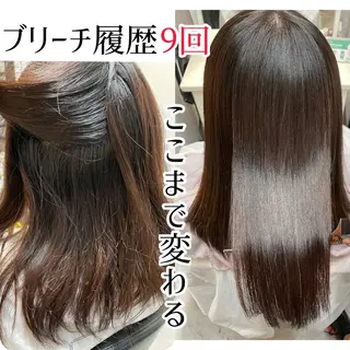 セミロング 断られる髪に答えを/ 髪改善職人/井上秀樹のヘアスタイル