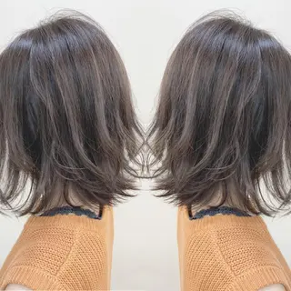 ミディアム H所属・H (エイチ) 烏丸御池店のヘアスタイル