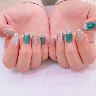 ネイル La neige* yuki 🥯🍑のネイルデザイン