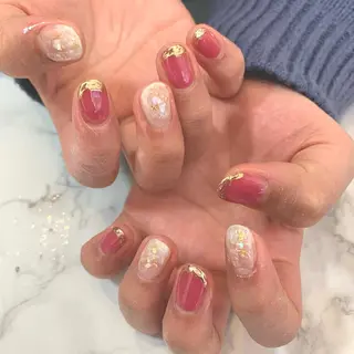 ネイル 岸本 みなみのネイルデザイン