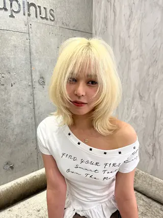 ミディアム 🇰🇷祝斗🇰🇷 /韓国ボブ/レイヤーのヘアスタイル