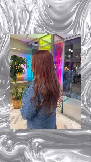 ロング 🩵yuribou ／カラー／ボブ🩵のヘアスタイル