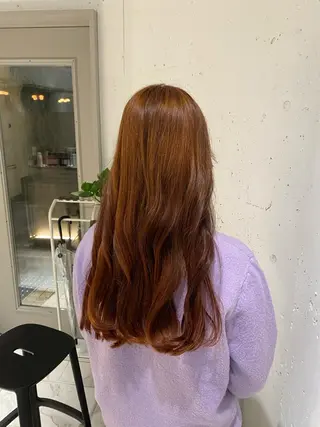 ロング カラー ナチュラル/韓国💎 haruka 💎のヘアスタイル