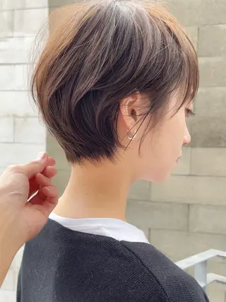 ショート カラー ショート/レイヤー /札幌/小山内のヘアスタイル