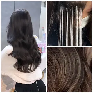 セミロング カラー JEWIL SHIBUYAのヘアスタイル