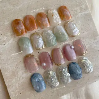 ネイル essence所属・pétit maakoのネイルデザイン