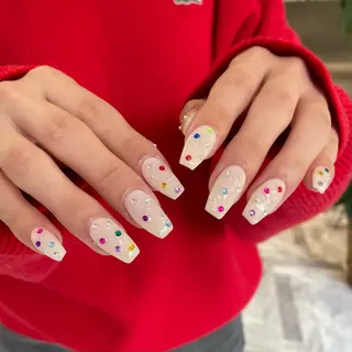 ネイル クルミ/ 💕ワンホンネイルのネイルデザイン