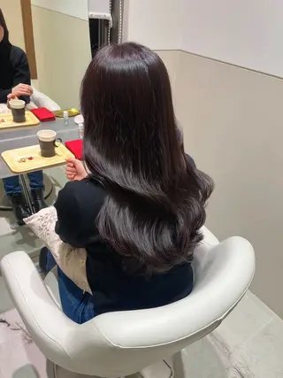 ロング カラー SALOWIN京都河原町suite店所属・うる艶カラー／ 髪質改善／arisaのヘアスタイル