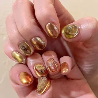 ネイル 新井 ひなののネイルデザイン