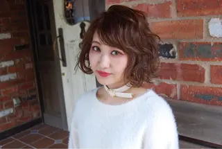 ミディアム カラー MIZUKI🫧ྀི 韓国ヘアAFLOATのヘアスタイル