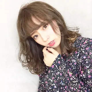 セミロング 髪質改善 jewel box~私のトリートメント~東梅田店所属・💎髪質改善専門 jewel boxのヘアスタイル