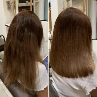 セミロング 中村 研介のヘアスタイル