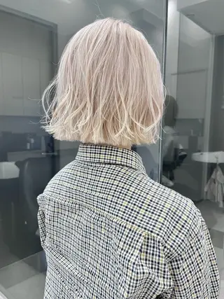 カラー AIKA🤍 カットモデル募集🫧のヘアスタイル