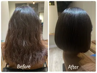 ショート diar湘南台店所属・ふくだももこ🍑 つるっとボブのヘアスタイル