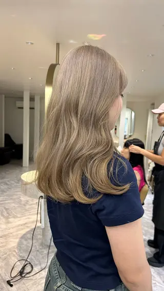 ミディアム カラー じゅわっと暖色カラー 🍊Moemiのヘアスタイル