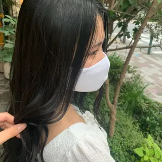 ロング カラー 平野葵🎀 hair/nailのネイルデザイン