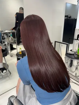 ロング カラー 原宿 艶カラー🫧 ちり🍎のヘアスタイル