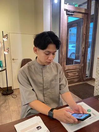 メンズ メンズ特化ツヤ髪特化 一宮/矢島大樹のヘアスタイル