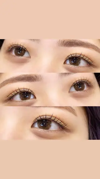 マツエク・マツパ 束感･似合わせ☽ mizunaのマツエク・マツパデザイン