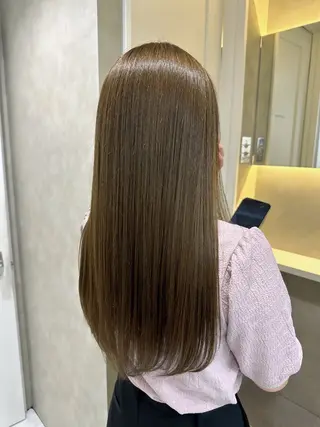 ロング 髪質改善×艶カラー / sayaka🤍のヘアスタイル