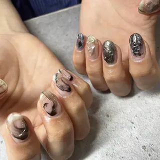 ネイル p.o.n. nuance/個性的のネイルデザイン