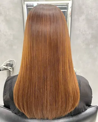 ロング カラー すぐ巻ける縮毛矯正 🍀勝倉　麗のヘアスタイル