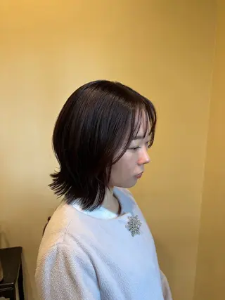 ミディアム カラー しおり🍬 KOKORO🤍のヘアスタイル